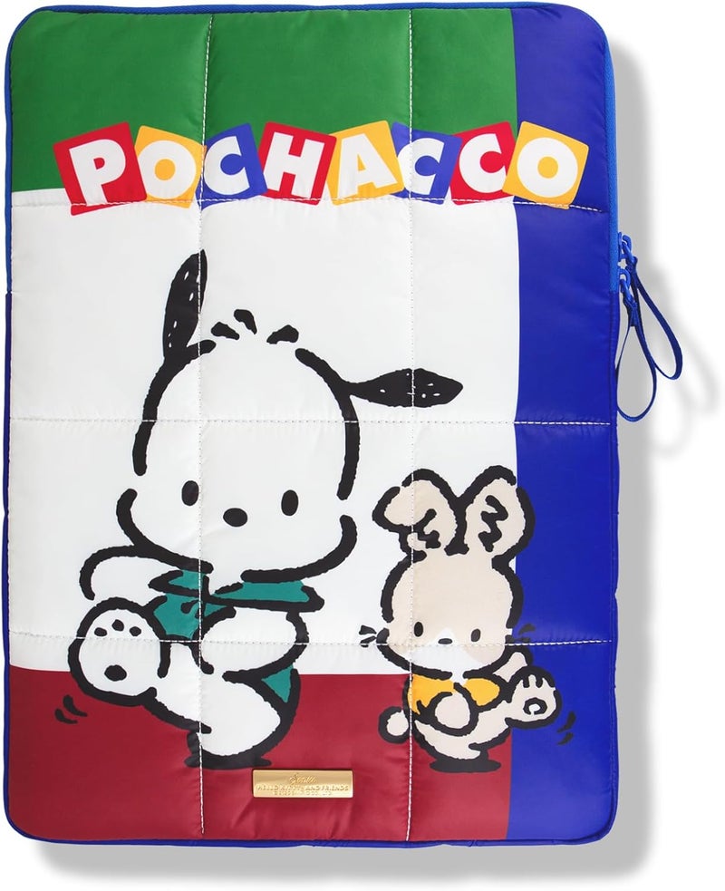 Sonix x Sanrio | Puffy Laptop Sleeve | 15-16 Inch, Quilted Pillow Puffer Laptop Carrying Case, Computer Sleeve | Classic Pochacco - Image 1